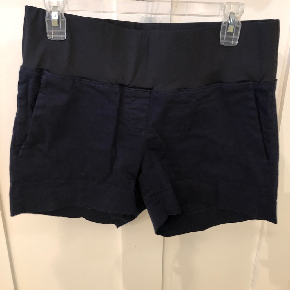Navy Loft riviera maternity shorts